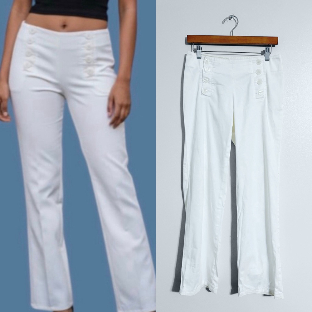 Boston Proper Vintage Y2K Low Rise Sailor Pants